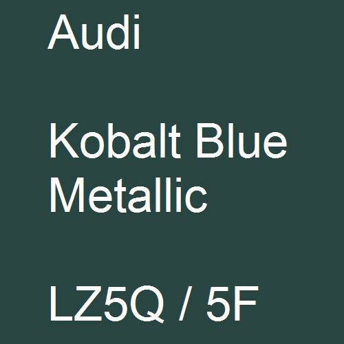 Audi, Kobalt Blue Metallic, LZ5Q / 5F.